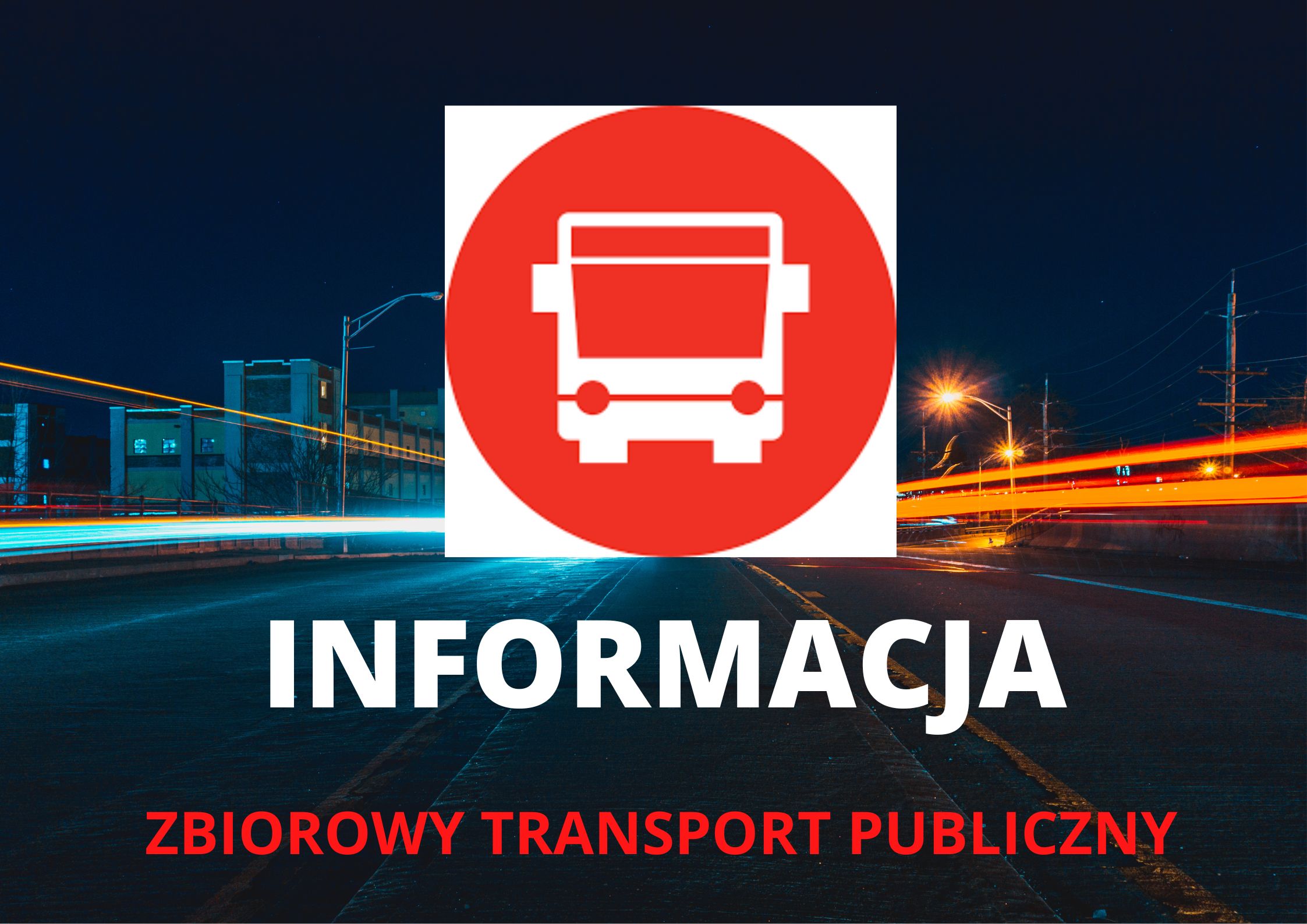 Ikona Informacja - Zbiorowy Transport Publiczny
