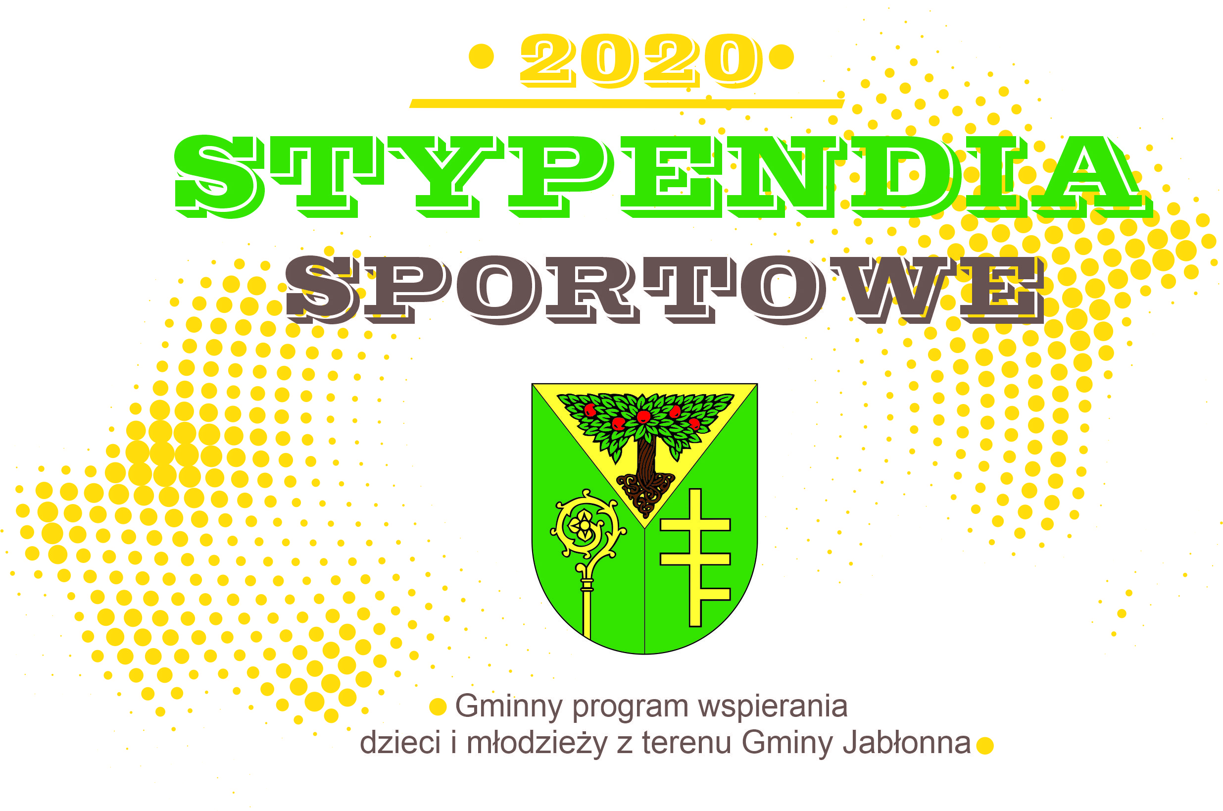 stypendia sportowe za rok 2020 dla utalentowanych sportowcow Gminy Jabłonna