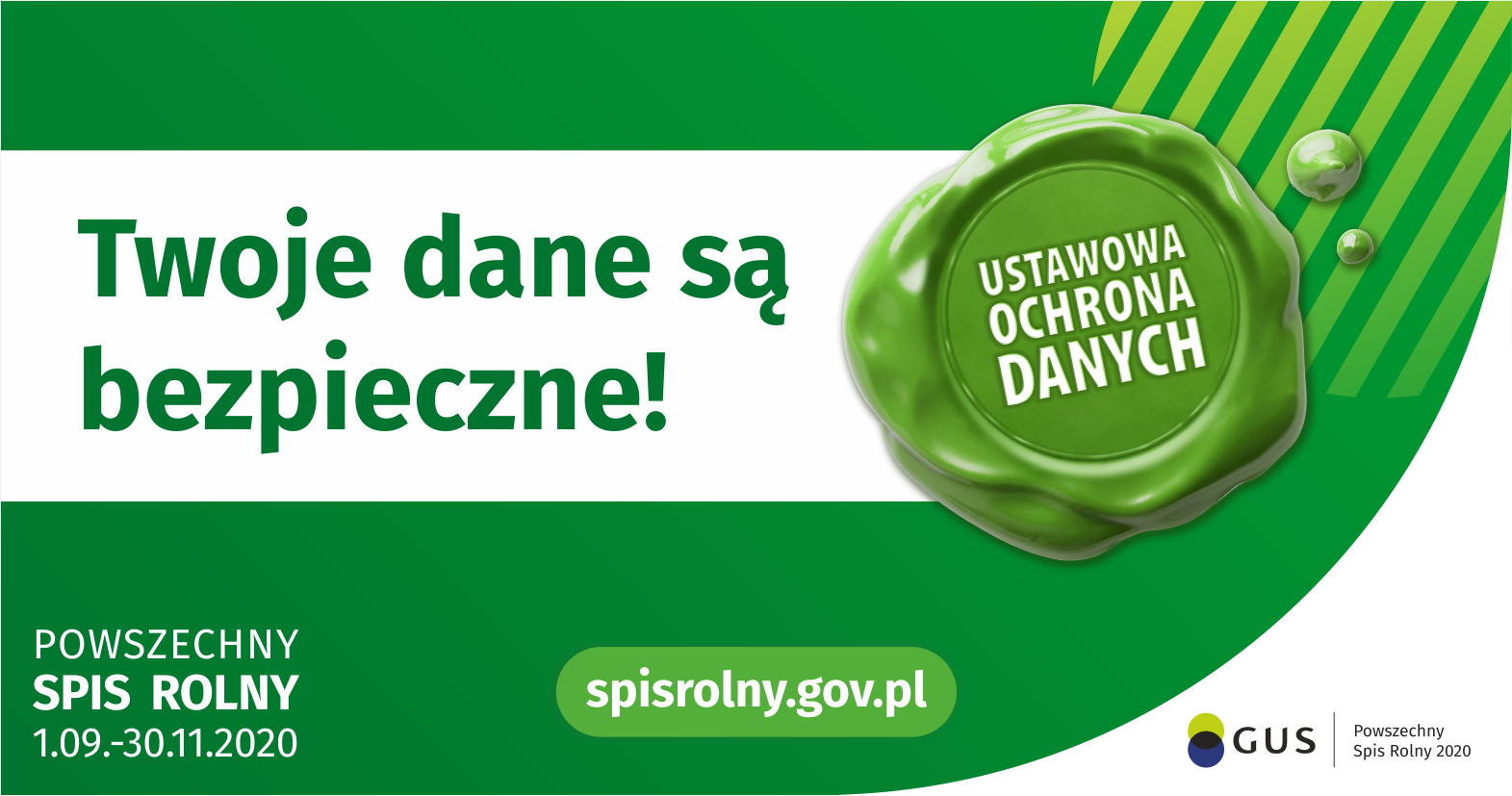 Powszechny Spis Rolny, Twoje dane są bezpieczne. spisrolny.gov.pl