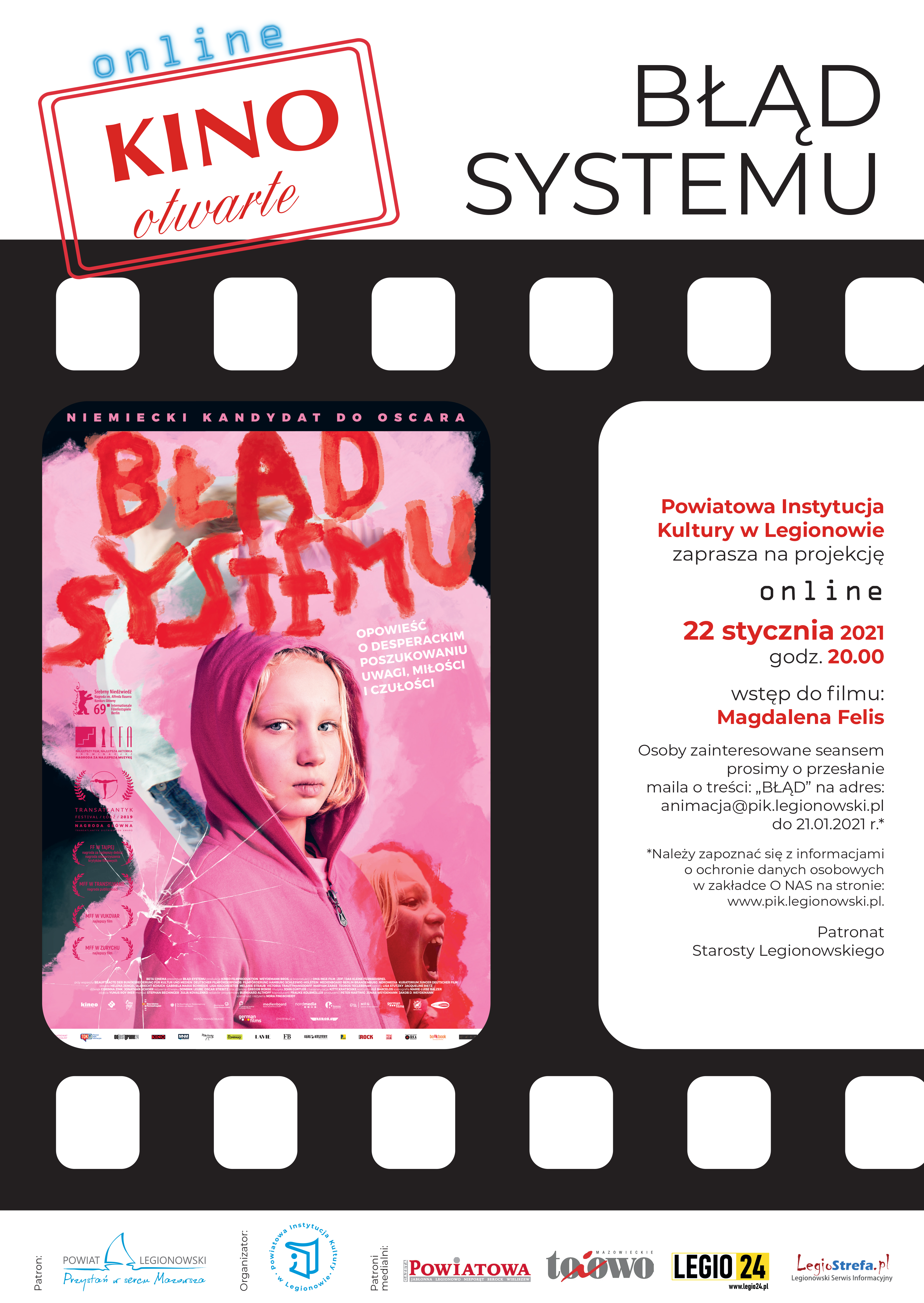 Kino otwarte - Błąd systemu