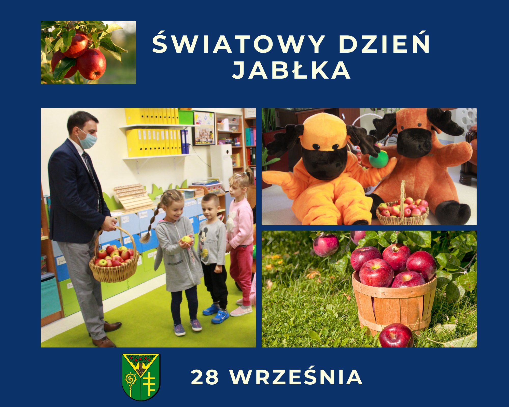 Infografika Światowy dzień Jabłka