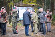 I MARSZ PAMIĘCI W HOŁDZIE POLEGŁYM I POMORDOWANYM W LASACH JABŁONOWSKICH, foto nr 15, Gmina Jabłonna