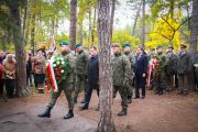 I MARSZ PAMIĘCI W HOŁDZIE POLEGŁYM I POMORDOWANYM W LASACH JABŁONOWSKICH, foto nr 24, Gmina Jabłonna